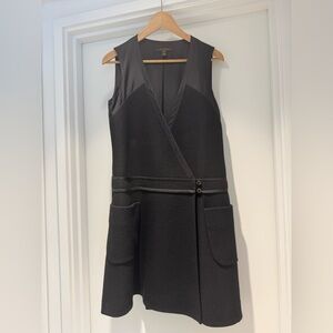 Louis Vuitton Wool and Silk Wrap Dress size 38